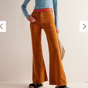 Rolla’s Flare Corduroy Pants